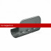 Ограничитель перелива прямой L=0,34м Aquasystem (Аквасистем) PU MATT 125/90 (RR23) /1 шт/