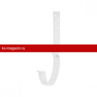 Крюк крепления желоба длинный с крепл Aquasystem (Аквасистем) PU 125/90 (RR20) /1 шт/