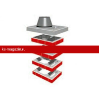 Комплект FINAL с вент. 1 пм д. 20 UNI Schiedel (Шидель) /1 шт/