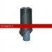 Выход канализации Krovent (Кровент) Pipe-VT 125/100 ИЗ (Черный) /1 шт/