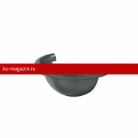 Aquasystem PUrus 150/100 Заглушка полукруглая RAL 7024