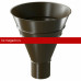 Docke STAL PREMIUM 125/90 мм Воронка водосборная Каштан RAL8017