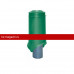 Выход канализации Krovent (Кровент) Pipe-VT 125/100 ИЗ (Зеленый) /1 шт/
