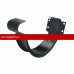 Крюк короткий 125мм Grand Line (Гранд Лайн) Optima Matt (RAL 7024) /1 шт/