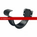Крюк короткий 125мм Grand Line (Гранд Лайн) Optima Matt (RAL 7024) /1 шт/