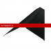 Конек плоский фигурный 120х15х25х15х120х2000 Stynergy (Стинержи) (CORUNDUM50Matt-9005-0.5) /1 шт/