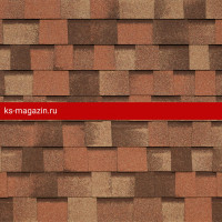 Гибкая черепица Tegola (Тегола) COMFORT Cortina Terracotta 404 /1кв.м/