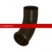 Отвод трубы декорированный Aquasystem (Аквасистем) PU 150/100 (RR 32) /1 шт/