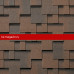 QUIET TILE Гибкая черепица Gallery Латунная медь 3м2