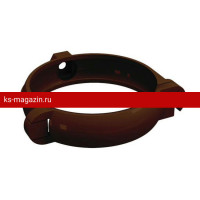 Хомут трубы Grand Line (Гранд Лайн) ПВХ Rohrfit 120/80 (Коричневый) /1 шт/