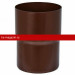 Соединитель трубы Aquasystem Comfort (Аквасистем) PE 125/90 RAL8017 40 шт/уп