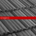 Композитная черепица Metrotile (Метротайл) MetroShake II (Серый) /лист/