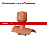 BRAAS Коньковый дефлектор (h 380) графит