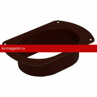 Воронка врезная Matt 127мм Grand Line (Гранд Лайн) Vortex Matt 127/102 (RAL 8017) /1 шт/