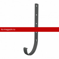 Кронштейн желоба металлический VERAT (Верат) 125/82 (Серый) /1 шт/