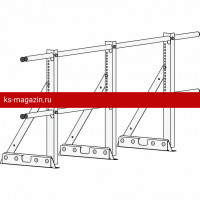 Ограждение ROOFsystems ECONOM d-25 (круг) H-600/3,0м фальц ТУ RAL3005
