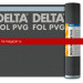 DELTA (Дельта) FOL PVG гидро- и пароизоляционная пленка 75 м2 (1,5х50м)