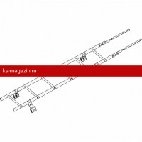 Лестница кровельная ROOFsystems PRESTIGE ZN600 1,8м Фальц RAL 3005