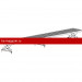 Мостик кровельный ROOFsystems ELITE 330 2,5м NEXT RAL 9005