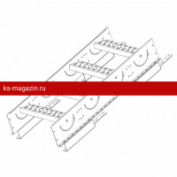Лестница-Крыльцо ROOFsystems PRESTIGE ZN 485/1,2м Композит RAL 8017