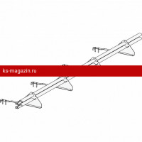 Снегозадержатель ROOFsystems PRESTIGE ZN 45*25 (овал), 3м натур. RAL 9005
