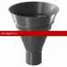 Docke STAL PREMIUM 125/90 мм Воронка водосборная Графит RAL7024
