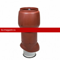 Vilpe (Вилпе) XL- 250/300/700 вентиляционный вых.с колпаком (Красный) /1 шт/