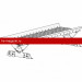 Мостик кровельный ROOFsystems PRESTIGE 360 1,2м CLICK Фальц RAL 3005