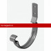 Docke STAL PREMIUM MATT 125/90 мм Карнизный крюк короткий Графит RAL7024