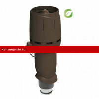 Vilpe (Вилпе) FLOW ECo125Р/700 вентилятор =ECo190 (Коричневый) /1 шт/
