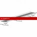 Мостик кровельный ROOFsystems PRESTIGE 360 2,5м Композит RAL 3005