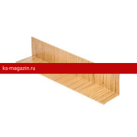 Планка угловая внутренняя Aquasystem (Аквасистем) 2000мм Printech (Старый дуб) /1 шт/