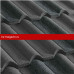 Композитная черепица Metrotile (Метротайл) Gallo (Сланцево-Серый) /лист/