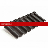 Композитная черепица Metrotile (Метротайл) Gallo (Сланцево-Серый) /лист/
