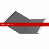 Ендова внутренняя 300х300х2000мм Crown BT Matt 0,5мм RR23