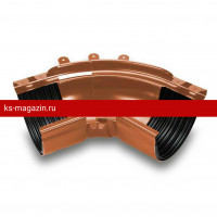 Galeco (Галеко) STAL 152/90 Угол внешний регулированный 100-165 гр. (RAL 8007) /1 шт/