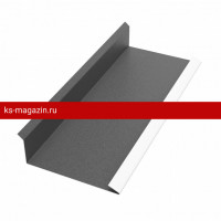 Торцевая планка внутренняя 35х118х2000мм PE Rooftop Glance 0,5мм Zn 180 RR23