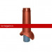 Выход канализации Krovent (Кровент) Pipe-VT 110 кирпичный (НЕИЗ) /1 шт/