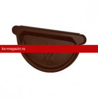 Заглушка универсальная с резиновым уплотнителем Aquasystem (Аквасистем) PU 150/100 (RAL 8017) /1 шт/