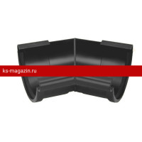 Угол внутренний 135гр. Galeco (Галеко) PVC 152/100 (Черный) /1 шт/
