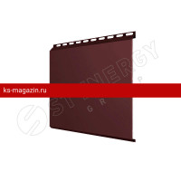 Сайдинг металлический Stynergy (Стинержи) Евробрус 367х345мм ПЭ RAL 3005 0,45 / 1шт. /