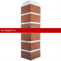 Угол наружный Альта-Профиль Кирпич Рижский (цвет 02) /1 шт/