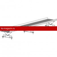 Мостик кровельный ROOFsystems PRESTIGE 360 2,5м NEXT RAL 8019