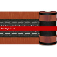 DELTA (Дельта)-VENT ROLL вентиляционный рулон для конька и хребта (Черный) /1 рулон/
