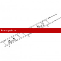 Лестница кровельная ROOFsystems PRESTIGE ZN400 3м NEXT Фальц RAL 6005