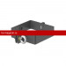 Galeco (Галеко) STAL2 125/80 Хомут Графит RAL 7015 (RR23) /1 шт/