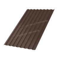 Профлист МЕТАЛЛ ПРОФИЛЬ МП-20x1100-B (PURETAN-20-8017-0,5)