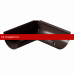 Угол внутренний 90 гр Docke (Дёке) STAL PREMIUM 125/90 (Шоколад RAL8019) /1 шт/