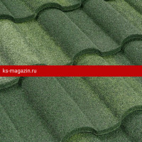 Композитная черепица Luxard (Люксард) Роман (Малахит) /лист/