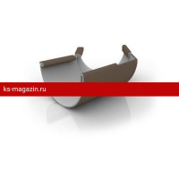 125/90 RUPLAST Спецугол внешний 135, коричневый 8014 с уплотнителем